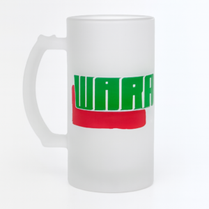 Jarra cervecera esmerilada